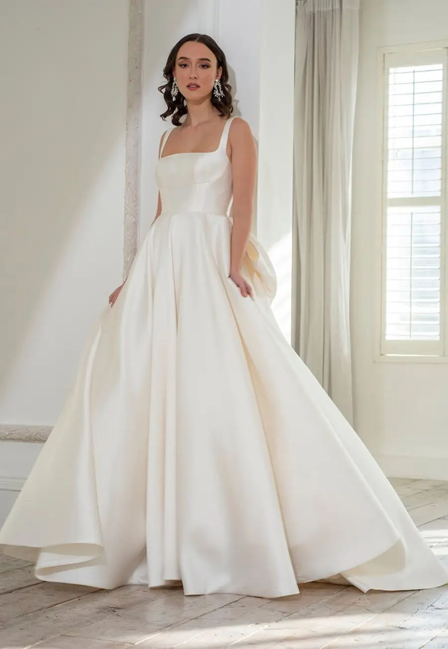 Lennon wedding dress by Freda Bennet